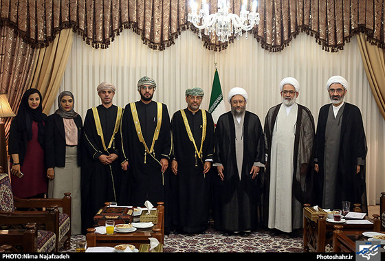 گزارش تصویری | دیدار دادستان کل عمان با رئیس قوه قضاییه در مشهد | عکاس : نیما نجف زاده /شهرآرا