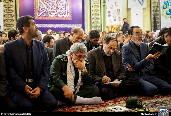 گزارش تصویری /تشییع پیکر سردار شهید حسن آزادی و سه شهید دفاع مقدس  / عکاس : نیما نجف زاده/ شهرآرا