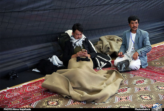اقامت زائران حسینی افغانستانی در مشهد 