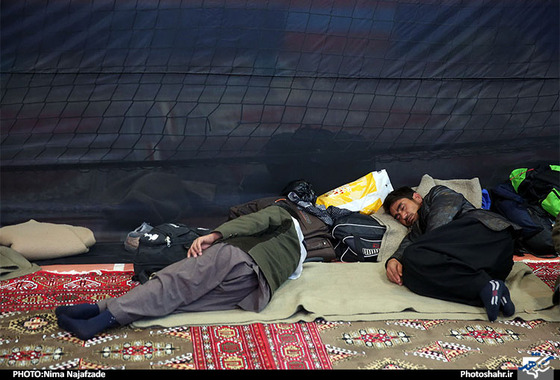 اقامت زائران حسینی افغانستانی در مشهد 
