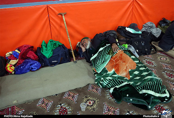 اقامت زائران حسینی افغانستانی در مشهد 