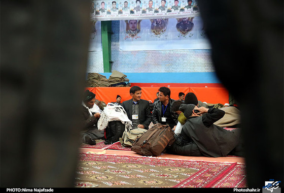 اقامت زائران حسینی افغانستانی در مشهد 