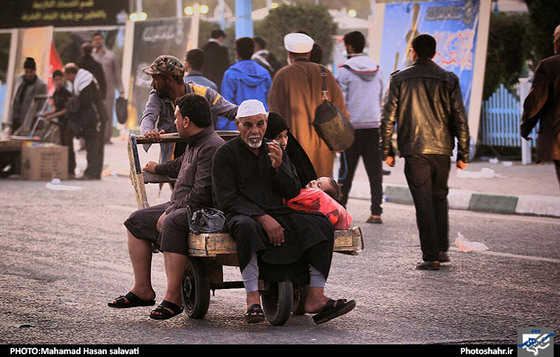 شهر نجف در آستانه اربعین حسینی عکس محمد حسن صلواتی شهرآرا