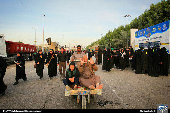 شهر نجف در آستانه اربعین حسینی عکس محمد حسن صلواتی شهرآرا