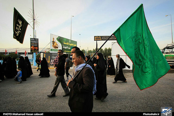 شهر نجف در آستانه اربعین حسینی عکس محمد حسن صلواتی شهرآرا