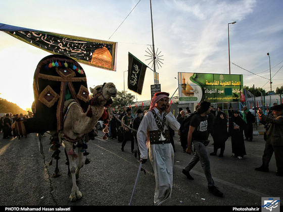 شهر نجف در آستانه اربعین حسینی عکس محمد حسن صلواتی شهرآرا