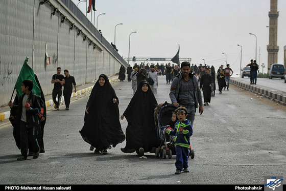 شهر نجف در آستانه اربعین حسینی عکس محمد حسن صلواتی شهرآرا