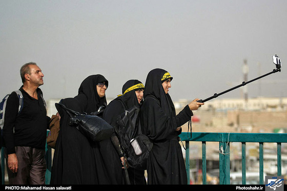 گزارش تصویری راهپیمایی اربعین حسینی از نجف به کربلا عکس محمد حسن صلواتی شهرآرا