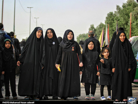گزارش تصویری راهپیمایی اربعین حسینی از نجف به کربلا عکس محمد حسن صلواتی شهرآرا