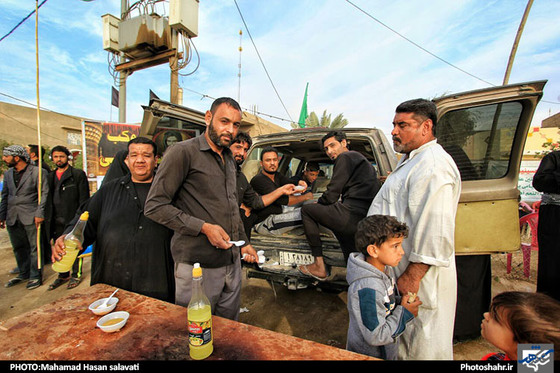 گزارش تصویری راهپیمایی اربعین حسینی از نجف به کربلا عکس محمد حسن صلواتی شهرآرا