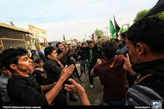 راهپیمایی اربعین حسینی از نجف به کربلا عکس محمد حسن صلواتی شهرآرا