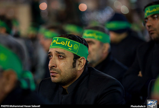 گزارش تصویری | آیین خطبه خوانی شب شهادت امام رضا(ع) در حرم رضوی | عکاس : محمد حسن صلواتی /شهرآرا