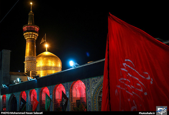 گزارش تصویری | آیین خطبه خوانی شب شهادت امام رضا(ع) در حرم رضوی | عکاس : محمد حسن صلواتی /شهرآرا