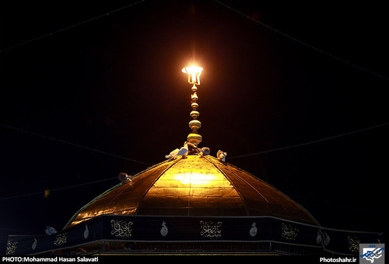 گزارش تصویری | آیین خطبه خوانی شب شهادت امام رضا(ع) در حرم رضوی | عکاس : محمد حسن صلواتی /شهرآرا