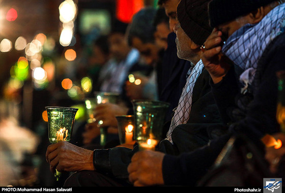 گزارش تصویری | آیین خطبه خوانی شب شهادت امام رضا(ع) در حرم رضوی | عکاس : محمد حسن صلواتی /شهرآرا