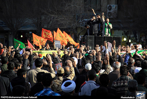 گزارش تصویری / تشییع پیکر مطهر دو شهید مدافع حرم در مشهد / عکاس : محمد حسن صلواتی /شهرآرا