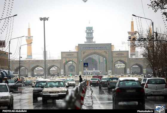 گزارش تصویری / بارش برف در مشهد / عکس : علی عبداللهی /شهرآرا
