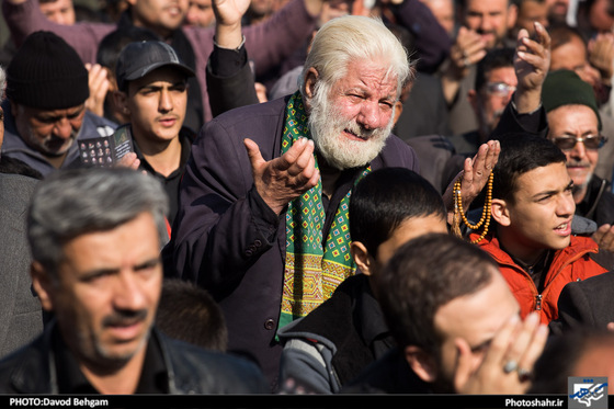 گزارش تصویری اجتماع عظیم عزاداران فاطمی در مشهد عکاس داود بهگام شهرآرا