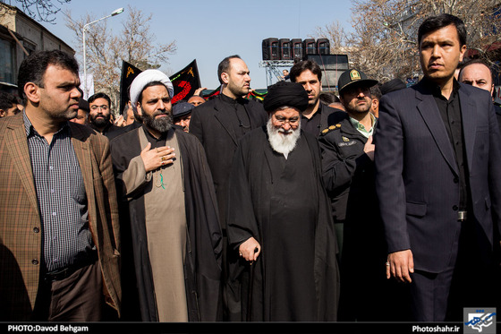 گزارش تصویری اجتماع عظیم عزاداران فاطمی در مشهد عکاس داود بهگام شهرآرا