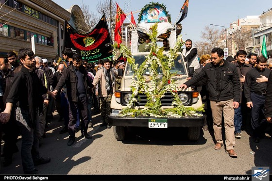 گزارش تصویری اجتماع عظیم عزاداران فاطمی در مشهد عکاس داود بهگام شهرآرا