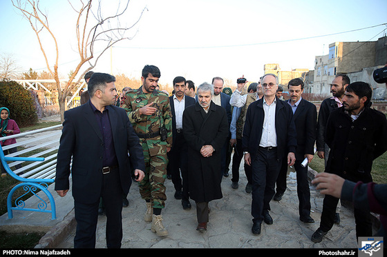 گزارش تصویری | بازدید معوان رییس جمهور  از رودخانه کشف رود و حاشیه شهر مشهد | عکاس : نیما نجف زاده /شهرآرا‎