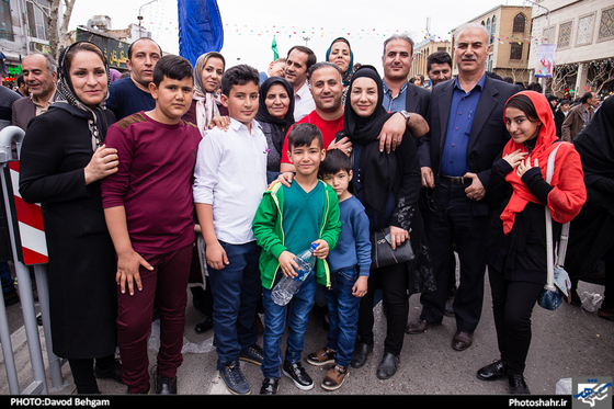گزارش تصویری زایران و مجاوران حرم رضوی در آستانه سال نو عکاس داود بهگام شهرآرا