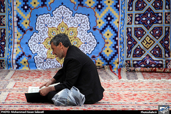 گزارش تصویری | آیین معنوی اعتکاف در حرم مطهر رضوی | عکاس : محمد حسن صلواتی / شهرآرا