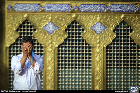 گزارش تصویری | آیین معنوی اعتکاف در حرم مطهر رضوی | عکاس : محمد حسن صلواتی / شهرآرا