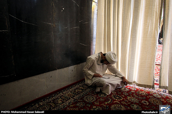 گزارش تصویری | آیین معنوی اعتکاف در حرم مطهر رضوی | عکاس : محمد حسن صلواتی / شهرآرا