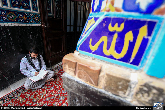 گزارش تصویری | آیین معنوی اعتکاف در حرم مطهر رضوی | عکاس : محمد حسن صلواتی / شهرآرا