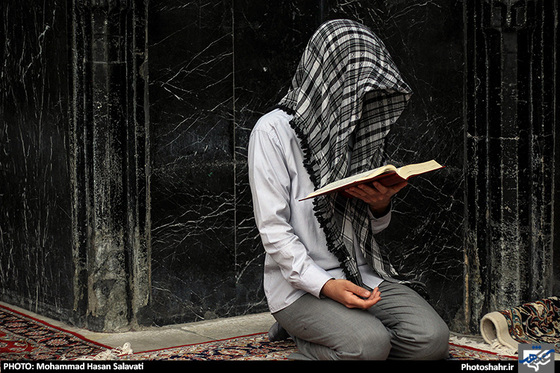 گزارش تصویری | آیین معنوی اعتکاف در حرم مطهر رضوی | عکاس : محمد حسن صلواتی / شهرآرا