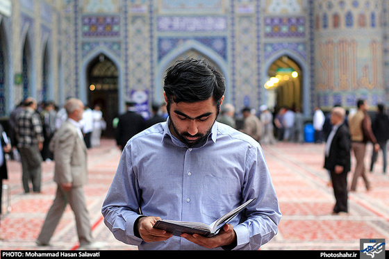 گزارش تصویری | آیین معنوی اعتکاف در حرم مطهر رضوی | عکاس : محمد حسن صلواتی / شهرآرا