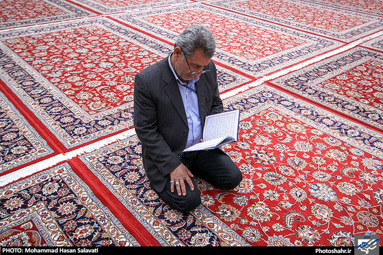 گزارش تصویری | آیین معنوی اعتکاف در حرم مطهر رضوی | عکاس : محمد حسن صلواتی / شهرآرا