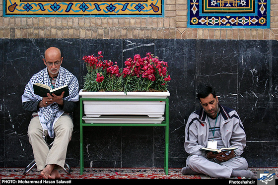 گزارش تصویری | آیین معنوی اعتکاف در حرم مطهر رضوی | عکاس : محمد حسن صلواتی / شهرآرا