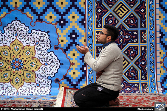گزارش تصویری | آیین معنوی اعتکاف در حرم مطهر رضوی | عکاس : محمد حسن صلواتی / شهرآرا