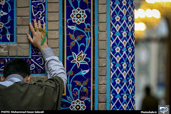 گزارش تصویری | آیین معنوی اعتکاف در حرم مطهر رضوی | عکاس : محمد حسن صلواتی / شهرآرا
