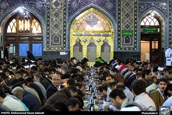 گزارش تصویری | آیین معنوی اعتکاف در حرم مطهر رضوی | عکاس : محمد حسن صلواتی / شهرآرا