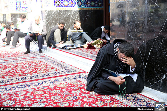 گزارش تصویری | آیین معنوی اعتکاف در حرم مطهر رضوی | عکاس :نیما نجف زاده /شهرآرا