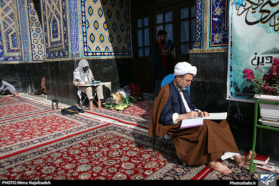 گزارش تصویری | آیین معنوی اعتکاف در حرم مطهر رضوی | عکاس :نیما نجف زاده /شهرآرا