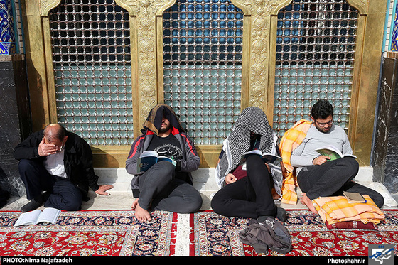 گزارش تصویری | آیین معنوی اعتکاف در حرم مطهر رضوی | عکاس :نیما نجف زاده /شهرآرا