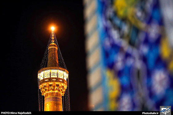 گزارش تصویری | حال و هوای مشهد در شب نیمه شعبان| عکاس :نیما نجف زاده/ شهرآرا
