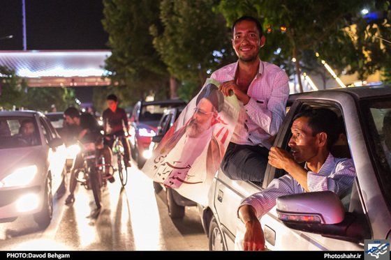 گزارش تصویری شور تبلیغات انتخابات در خیابان های مشهد عکاس داوود بهگام شهرآرا