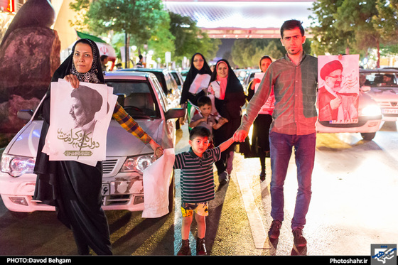 گزارش تصویری شور تبلیغات انتخابات در خیابان های مشهد عکاس داوود بهگام شهرآرا