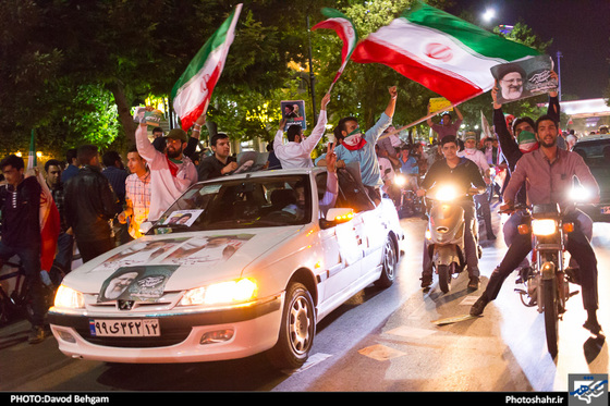 گزارش تصویری شور تبلیغات انتخابات در خیابان های مشهد عکاس داوود بهگام شهرآرا