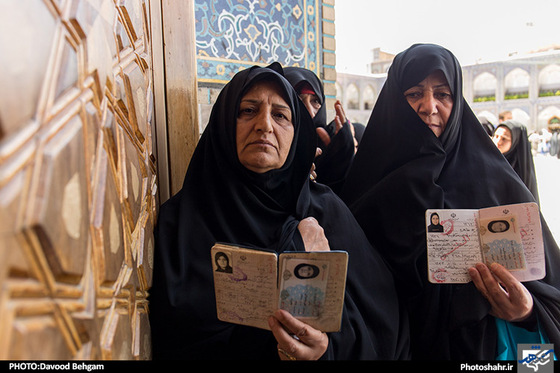گزارش تصویری / انتخابات ریاست جمهوری و شورای شهر مشهد / عکاس : داوود بهگام /شهرآرا