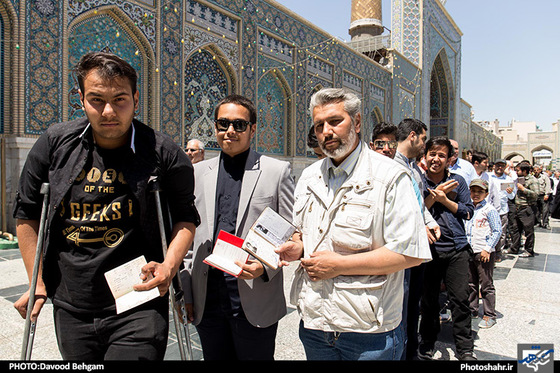گزارش تصویری / انتخابات ریاست جمهوری و شورای شهر مشهد / عکاس : داوود بهگام /شهرآرا