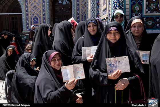 گزارش تصویری / انتخابات ریاست جمهوری و شورای شهر مشهد / عکاس : داوود بهگام /شهرآرا