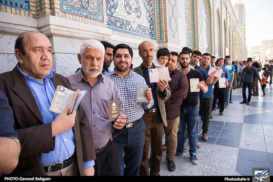 گزارش تصویری / انتخابات ریاست جمهوری و شورای شهر مشهد / عکاس : داوود بهگام /شهرآرا