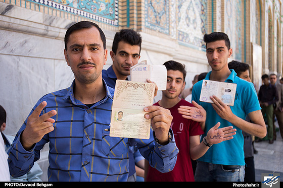 گزارش تصویری / انتخابات ریاست جمهوری و شورای شهر مشهد / عکاس : داوود بهگام /شهرآرا