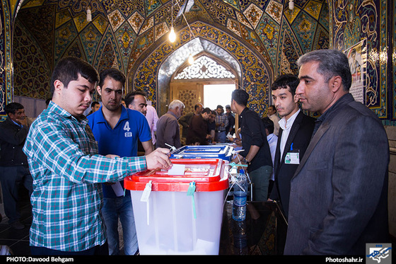 گزارش تصویری / انتخابات ریاست جمهوری و شورای شهر مشهد / عکاس : داوود بهگام /شهرآرا